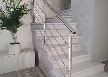 BALUSTRADA BARIERKA PORĘCZ ZE STALI NIERDZEWNEJ PEŁNY SYSTEM na sprzedaż  Wieliczka