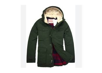 Kurtka zimowa parka Levi's THERMORE M khaki męska, używany na sprzedaż  Dęblin
