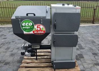 Kocioł piec co na ekogroszek 15kw z podajnikiem kotły na pellet 5klasa, używany na sprzedaż  Złocieniec