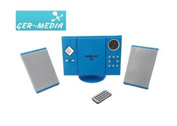 Wieża Radio OneConcept V-12 niebieskie CD na sprzedaż  Częstochowa