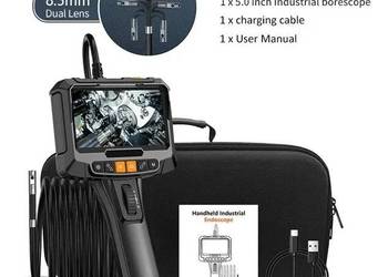 Kamera Inspekcyjna 360 Endoskop 2 kamery 8,5mm 2 metry na sprzedaż  Wrocław