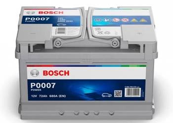 Bosch 72Ah 680A EN P0007 PRAWY PLUS na sprzedaż  Leszno