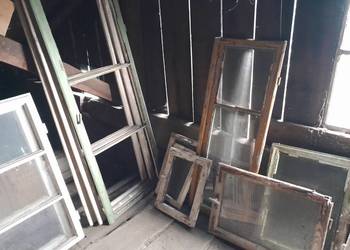 Stare drewniane ramy okienne do renowacji rama ramka zabytek na sprzedaż  Dąbrowa Górnicza
