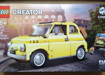 Używany, LEGO 10271 - Creator Expert Fiat 500! EOL na sprzedaż  Łódź