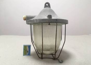 PRL loft industrial vintage lampa wisząca Nowa uszczelka na sprzedaż  Kołobrzeg