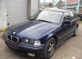 Używany, BMW e36 316 318 320 325 tds is silnik lampa maska hak części na sprzedaż  Mysłakowice