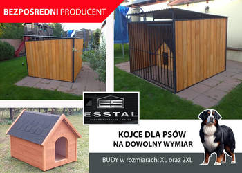 B168 Kojec dla Psa 2x2 - ściany drewniane Impregnowane | KOJCE | - ESSTAL na sprzedaż  Nowy Sącz