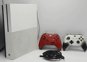 Używany, Konsola Xbox One S 500 GB biały na sprzedaż  Warszawa