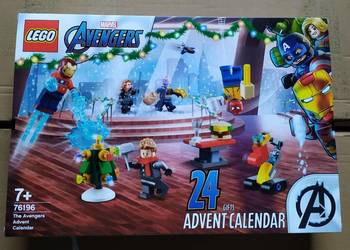 LEGO 76196 Marvel  - Kalendarz adwentowy Avengers EOL, używany na sprzedaż  Łódź