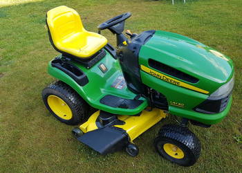 Używany, Kosiarka traktorek ogrodowy do trawy John Deere LA130 na sprzedaż  Pieczonogi