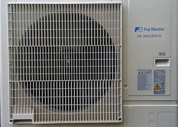 Używany, Klimatyzator fuji Inverter pompa ciepła 10KW Nowy Gwarancja na sprzedaż  Lubichowo