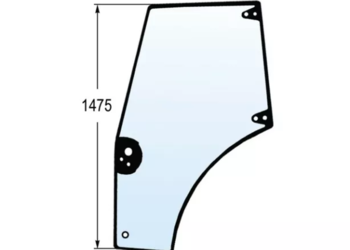 Używany, Szyba drzwi Lewa Case JX 55,65,70,95 New Holland TD 60,95 na sprzedaż  Zbuczyn