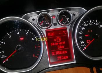 Zegary licznik -benzyna- duzy LCD Ford Focus Mk2 Cmax Kuga, używany na sprzedaż  Bydgoszcz