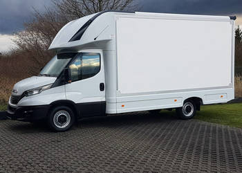 Używany, Iveco Daily KONTENER NISKOPODŁOGOWY 4,43x2,23x2,42 SKLEP FOODTRUCK KAMPER … na sprzedaż  Poręba