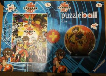 Puzzle Bakugan 2w1 3D (Brak 1 elem) na sprzedaż  Rzeszów