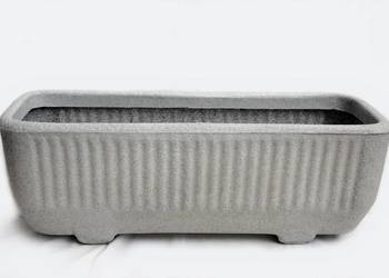 Duża donica osłonka skrzynia jak kamień granit plastik 75 cm na sprzedaż  Lublin