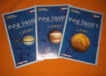 Zeszyt National Geographic Inne światy:Mars, Jowisz, Saturn. na sprzedaż  Łódź