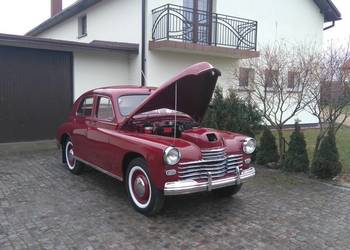 Warszawa Gaz M20 Wołga M21 Renowacja Blacharstwo Lakiernictwo Chromowanie na sprzedaż  Woźniki