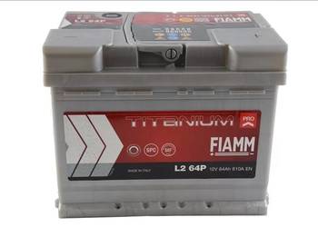 Akumulator FIAMM TITANIUM PRO 12V 64Ah 610A Prawy Plus, używany na sprzedaż  Mielec