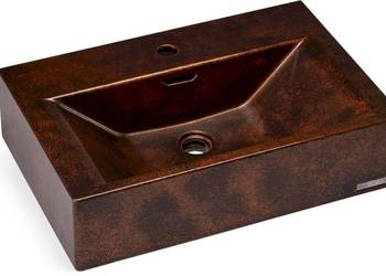 Używany, Umywalka 60 cm PYXIS BASIC SMOKED METAL na sprzedaż  Warszawa