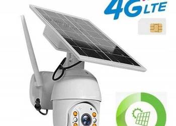 Kamera SOLARNA 100% bezprzewodowa 4G GSM LTE OBROTOWA  2Mpx na sprzedaż  Wrocław