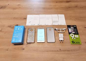Telefon SAMSUNG GALAXY J5 2017 DS + pudełko + szkło + 2 etui + ładowarkaBDB na sprzedaż  Łódź