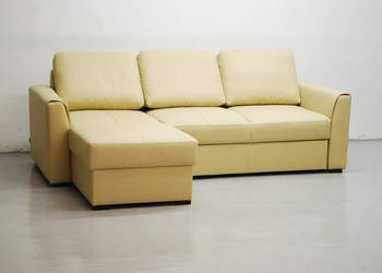 NAROŻNIK Z F.SPANIA -SKÓRA NATURALNA, 1100a, sofa na sprzedaż  Poznań
