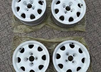 Używany, Alufelgi Speedline 15 cali 4x108 Peugeot GTI Białe na sprzedaż  Lublin