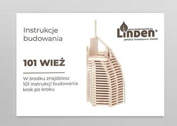 NOWOŚĆ! 101 wież – instrukcje budowania z klocków Linden na sprzedaż  Wrocław