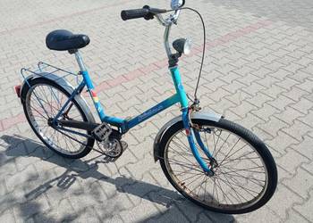 Rower damka PRL Jubilat 2 w pełni sprawny 24' cale,, transport na sprzedaż  Sosnowiec