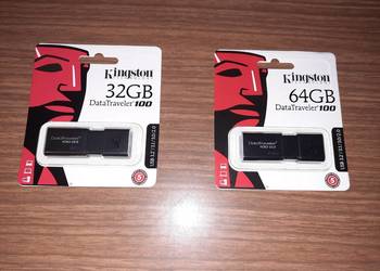 Używany, PenDrive Kingston 32GB DataTraveler 64GB 100 USB 3.2 / 2.0 na sprzedaż  Lublin