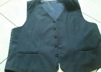 L-XL, kamizelka, garnitur, bezrękawnik, serdak, klasyka, wyj, używany na sprzedaż  Kielce