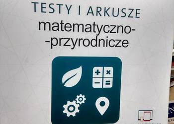 Testy i arkusze matematyka przyroda 2017 antykwariat na sprzedaż  Warszawa