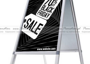 Potykacz plakatowy dwustronny wodoodporny A1 premium na sprzedaż  Warszawa