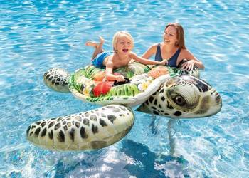 Dmuchany materac żółw morski do pływania dla dzieci INTEX 57 na sprzedaż  Bielsk Podlaski