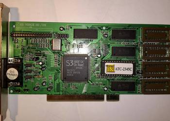 Karta graficzna PCI  S3 VIRGE 3D /DX, używany na sprzedaż  Warszawa