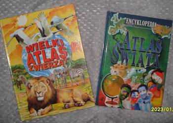 ,,Encyklopedia Atlas Świata&quot; i ,,Wielki Atlas Zwierząt&quot; na sprzedaż  Rawicz