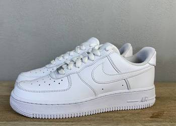 Jak nowe buty Nike Air Force Low 1 07 skórzane 40 25.5cm, używany na sprzedaż  Dębica