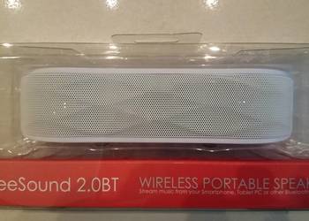 Głośnik bezprzewodowy LARK FreeSound 2.0BT Biały na sprzedaż  Kielce