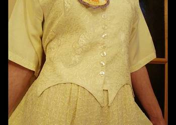 Sukienka indyjska z kamizelką XL przewiewna na Wiosne, Lato na sprzedaż  Konin