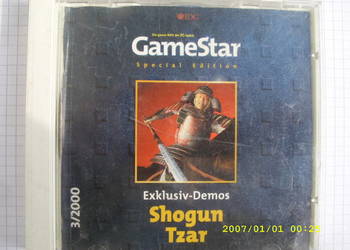 GAME PC; SHOGUN TZAR--GAME STAR; 3/2000, używany na sprzedaż  Wołów