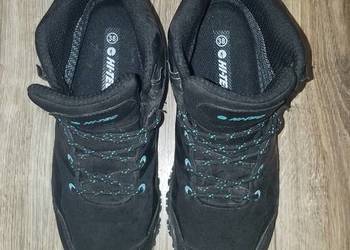 Buty HI-TEC Hendon MID 38/39 25cm Softshell wodoodporne trekkingowe czarne na sprzedaż  Białystok