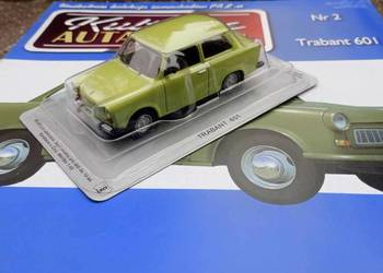 Używany, TRABANT 601 sedan Limousine kultowe auta PRL model 1:43 deagostini na sprzedaż  Warszawa