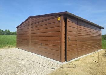 6x5.8 Garaze Blaszane Garaż Blaszany Blaszak Blaszaki Złoty Dąb, używany na sprzedaż  Chmielnik