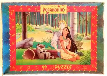 Pocahontas, 99 Puzzle, używany na sprzedaż  Łódź