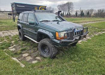 Jeep Grand cheeroke ZJ podniesiony off-road, zamiana na quad na sprzedaż  Ulhówek