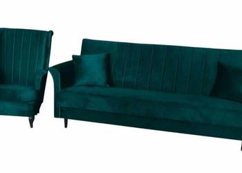 Używany, wersalka Sofa kanapa rozkładana pojemnik NOWA funkcja spania na sprzedaż  Łódź