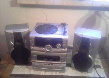 Używany, Wieża z gramofonem i zmieniarką CD Soundmaster mcd 5020 mp3 na sprzedaż  Warszawa