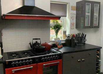 Kuchnia gazowa stoves okap 110 cm 2x piekarnik podgrzewacz na sprzedaż  Katowice