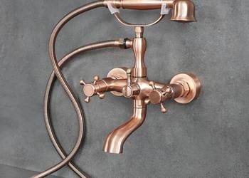 Bateria wannowa ścienna różowe złoto COPPER 1 na sprzedaż  Chmielnik
